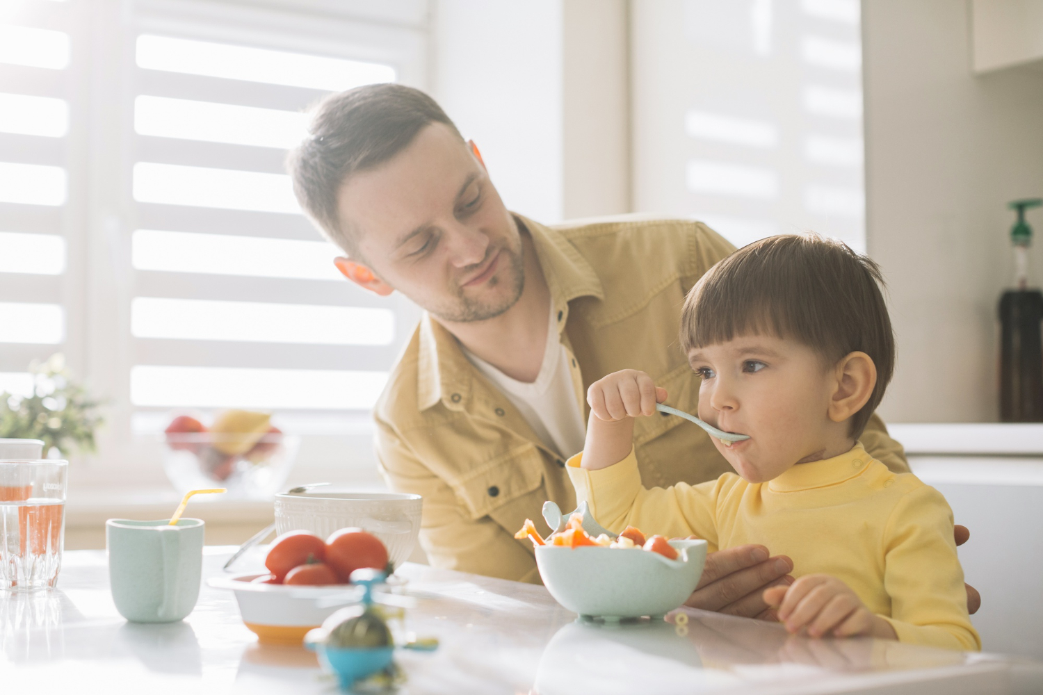 Good eating habits for a 2-year-old Kid