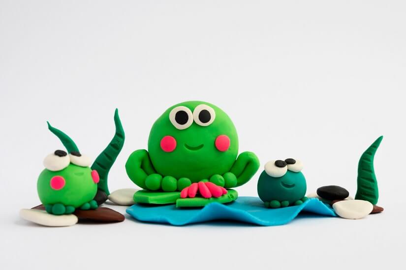 simple clay models for kids