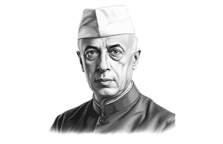 Pandit Jawaharlal Nehru Drawing easy with oil pastel।Children's day drawing।Chacha  Nehru Drawing