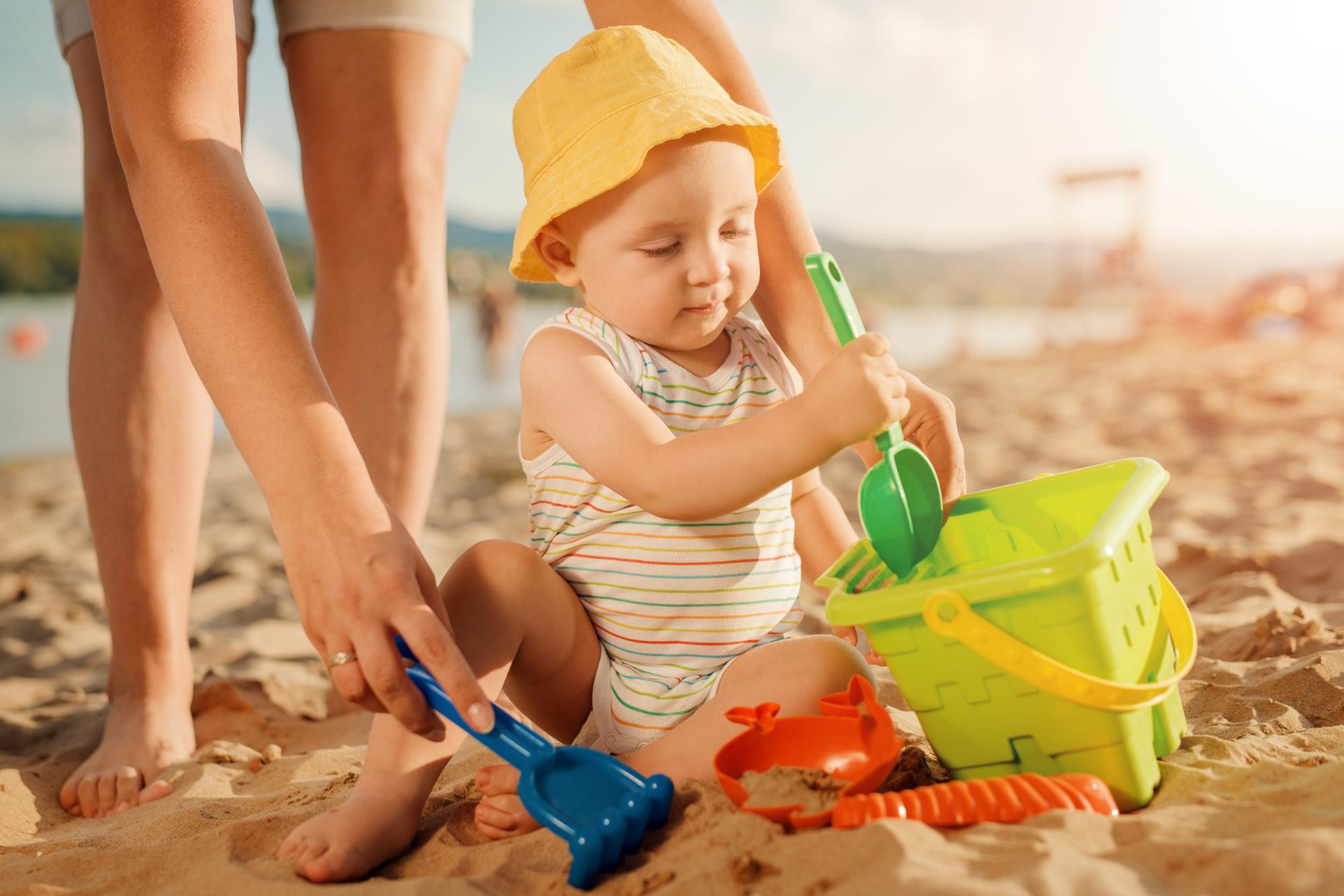 items-babies-at-beach