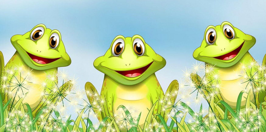 The Two Frogs Story for Kids With Moral | EuroKids